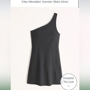 Abercrombie One-Shoulder Athletic Dress